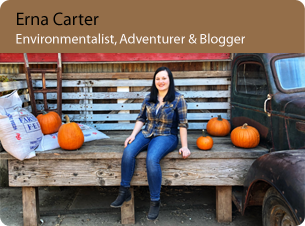 Erna Carter: Environmentalist, Adventurer & Blogger

