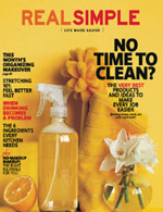 Davidson's Organics featured in Real Simple April 2013 edition
