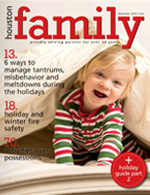Davidson's Organics featured in Houston Family December 2014 edition