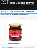 Davidson's Organics featured in Reno Gazette Journal December 2016 edition