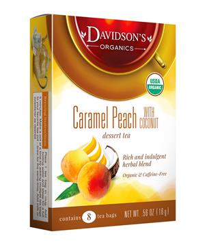 Caramel Peach with Coconut