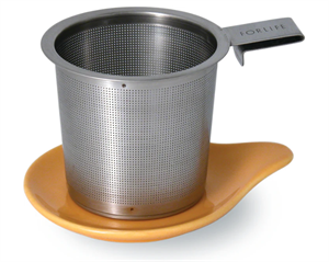 Extra-Fine Tea Infuser with Dish